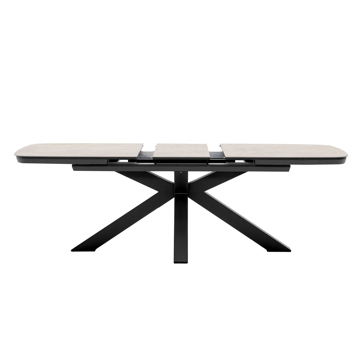 Table de restauration extensible barths Torino 180/220 x 100 cm - Anthracite