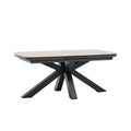 Table de restauration extensible barths Torino 180/220 x 100 cm - Anthracite
