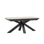 Table de restauration extensible barths Torino 180/220 x 100 cm - Anthracite