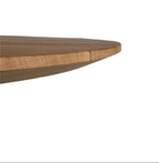 barths Mola - Table de salle à manger ronde Ø 135 cm - teck