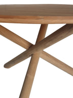 barths Mola - Table de salle à manger ronde Ø 135 cm - teck