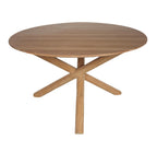 barths Mola - Table de salle à manger ronde Ø 135 cm - teck