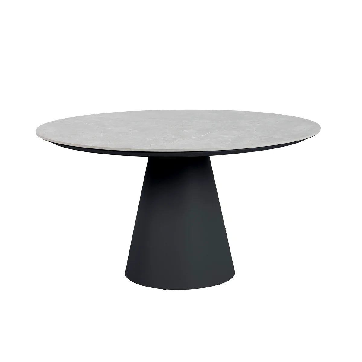 barths Cuba - Table de salle à manger ronde Ø 140 cm - anthracite