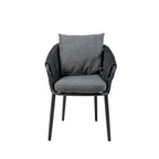 Fauteuil de salle à manger barths Torino - anthracite