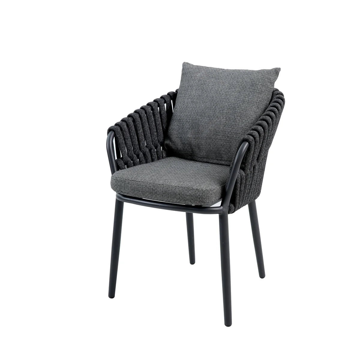 Fauteuil de salle à manger barths Torino - anthracite