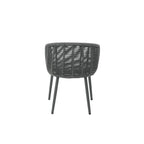 Fauteuil de salle à manger barths Porto - Anthracite