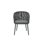 Fauteuil de salle à manger barths Porto - Anthracite