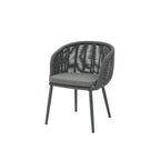 Fauteuil de salle à manger barths Porto - Anthracite