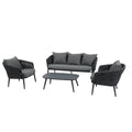 barths Ensemble lounge Torino 3 pièces - anthracite