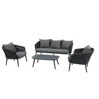 barths Ensemble lounge Torino 3 pièces - anthracite