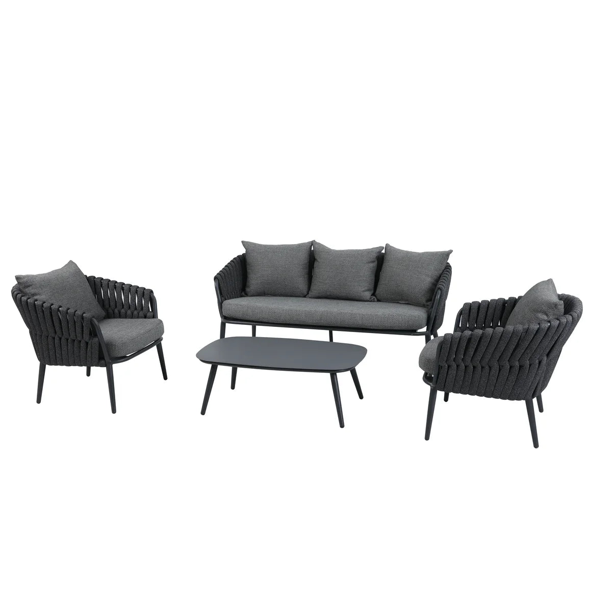 barths Ensemble lounge Torino 3 pièces - anthracite
