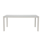 Table de repas rectangulaire barths Belfort 140 x 90 cm - sable