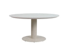 barths Porto - Table repas d’extérieur ronde Ø 130 cm - sable