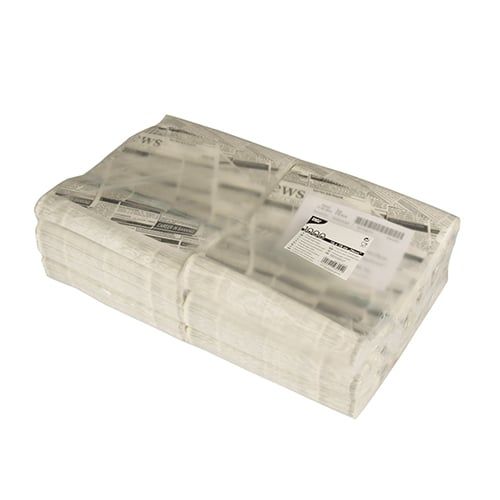 1000 sachets pour hamburgers Papstar, en papier parchemin artificiel, 16 cm x 18 cm, "Style Papier journal", sulfurisé