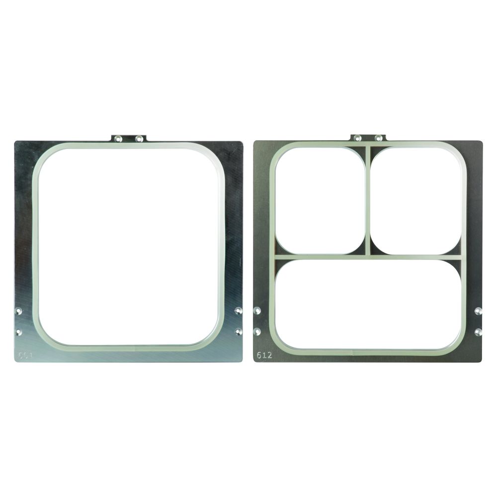 Cadre de thermoscellage réversible pour machine de thermoscellage IP 245 Premium - pour V1 non compartimenté et 3 compartiments V2 601/612