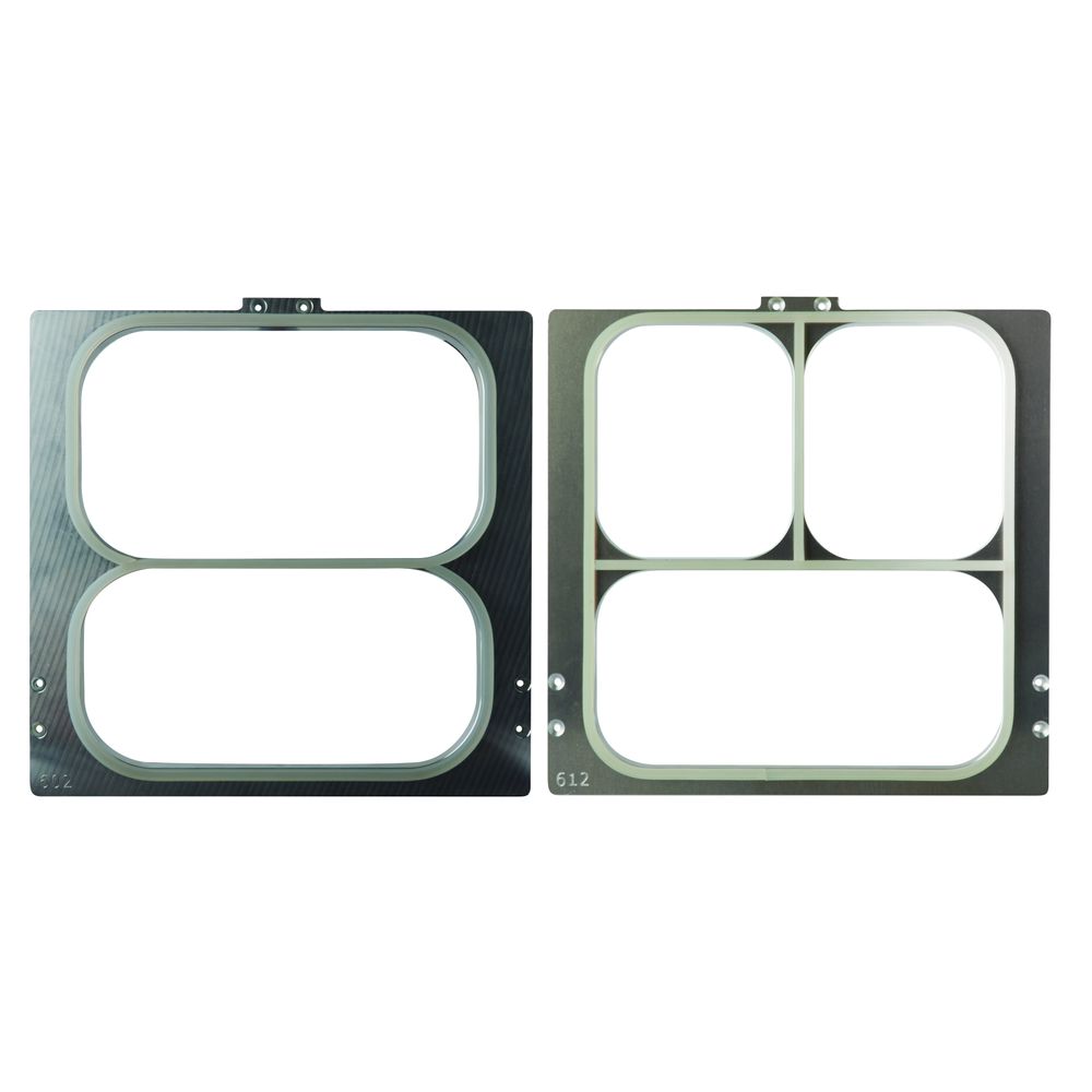 Cadre de thermoscellage réversible pour machine de thermoscellage IP 245 Premium - pour 2 compartiments V1 et 3 compartiments V2 602/612