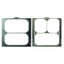 Cadre de thermoscellage réversible pour machine de thermoscellage IP 245 Premium - pour 2 compartiments V1 et 3 compartiments V2 602/612