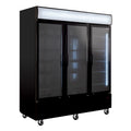 Armoire à boissons ECO 1500 avec portes battantes et fronton lumineux