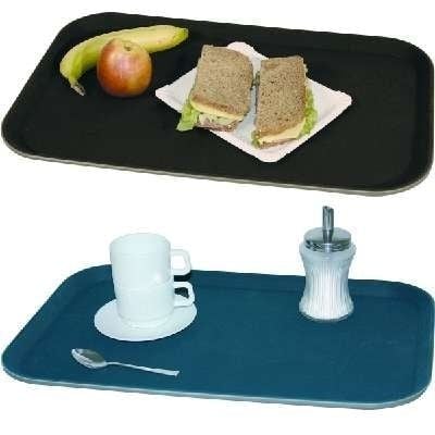 Plateau PP, 60x40 cm, marron