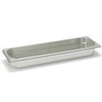Bac GN Rieber en acier inoxydable GN 2/4 - 65 mm, capacité : 3,3 litres, Mod. 24 065