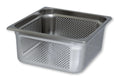 Bac GN Rieber en acier inoxydable GN 2/3 perforé - 150 mm, capacité : 11,8 litres, Mod. 23 154