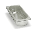 Bac GN Rieber en acier inoxydable GN 2/8 - 200 mm, capacité : 5,6 litres, Mod. 28 200