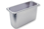 Bac GN Rieber en acier inoxydable GN 2/8 - 200 mm, capacité : 5,6 litres, Mod. 28 200