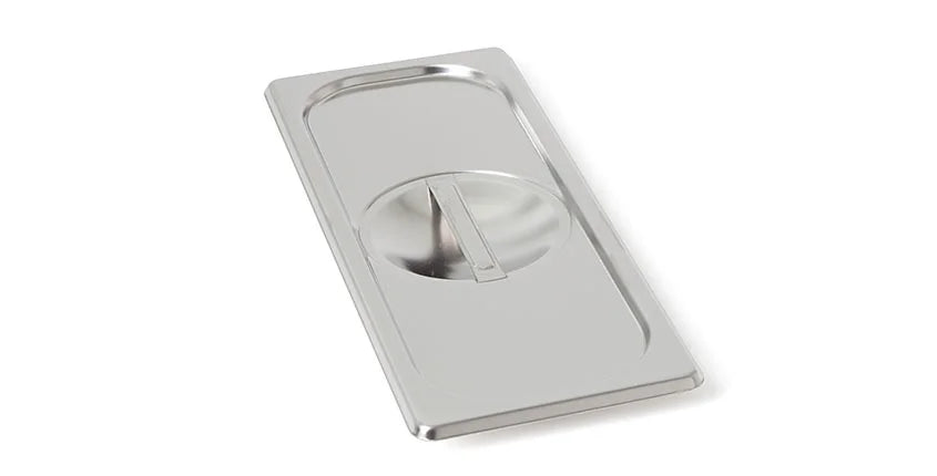 Couvercle GN en inox Rieber GN 2/8 standard avec prise encastrée, Mod. 281