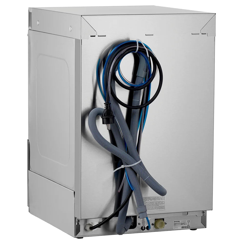 Lave-verres ECO 40x40 cm, avec doseur de détergent et de liquide de rinçage, avec pompe de vidange, fabriqué en Europe, 230 V