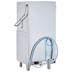 Lave-vaisselle à capot ECO 50x50 cm, avec doseur de détergent et de liquide de rinçage, avec pompe de vidange, fabriqué en Europe, 400 V