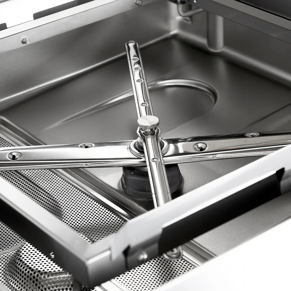 Lave-vaisselle à capot ECO 50x50 cm, avec doseur de détergent et de liquide de rinçage, fabriqué en Europe, 400 V