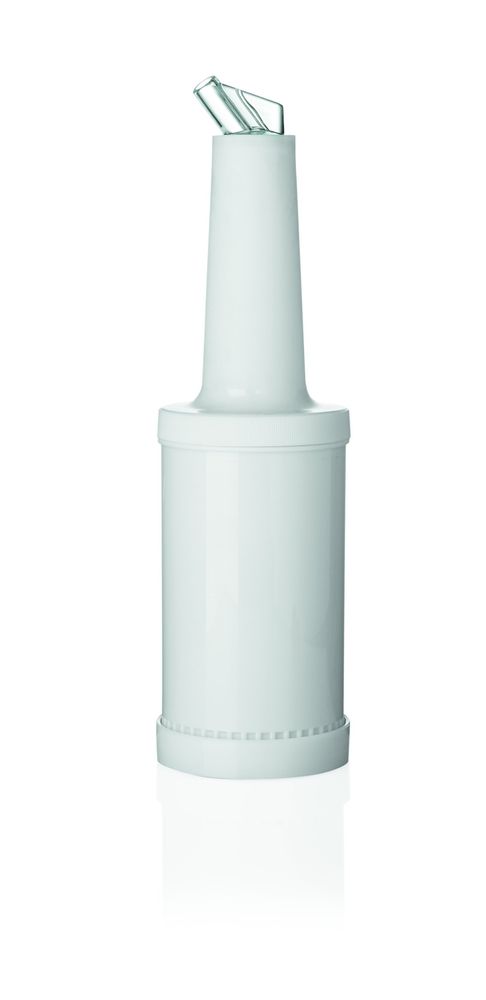 Bouteille de stockage et de dosage Pour-Master - blanc