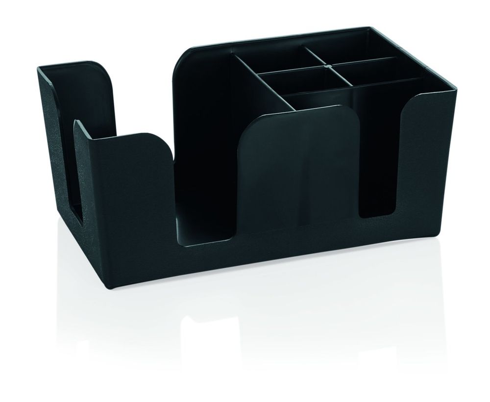 Caddy de bar pour serviettes, pailles, agitateurs, etc.