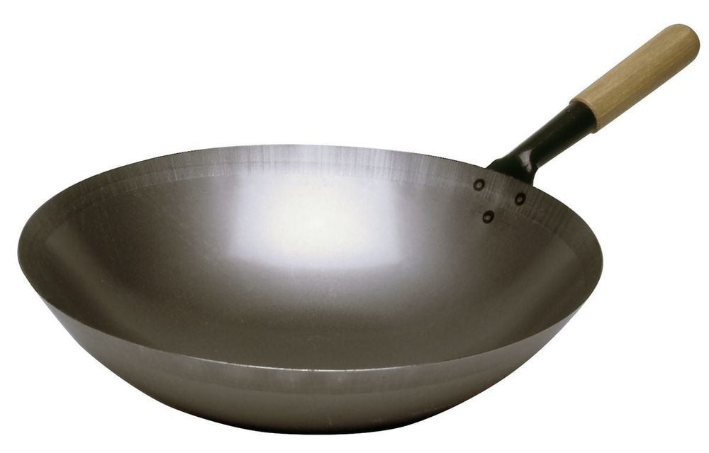 Bartscher Sauteuse Wok acier, 360mm