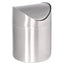 Poubelle de table à couvercle battant, inox