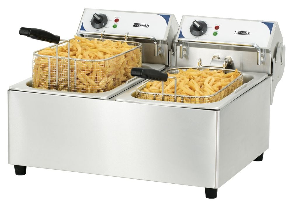 Casselin Friteuse électrique 2 x 10 litres
