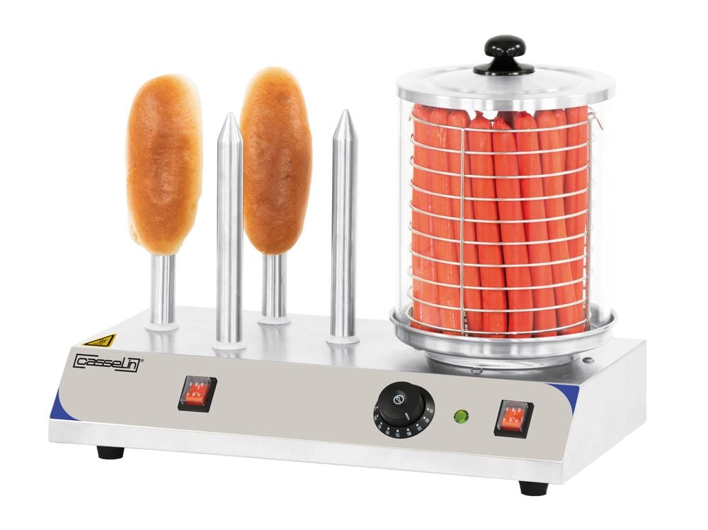 Casselin Appareil à hot-dog électrique 4 plots
