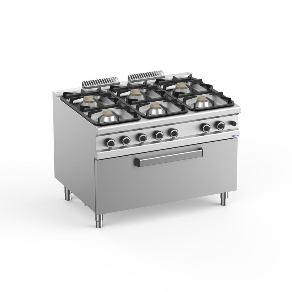 Fourneau à gaz série 98 - 120/90 avec grand four à gaz 41 kW