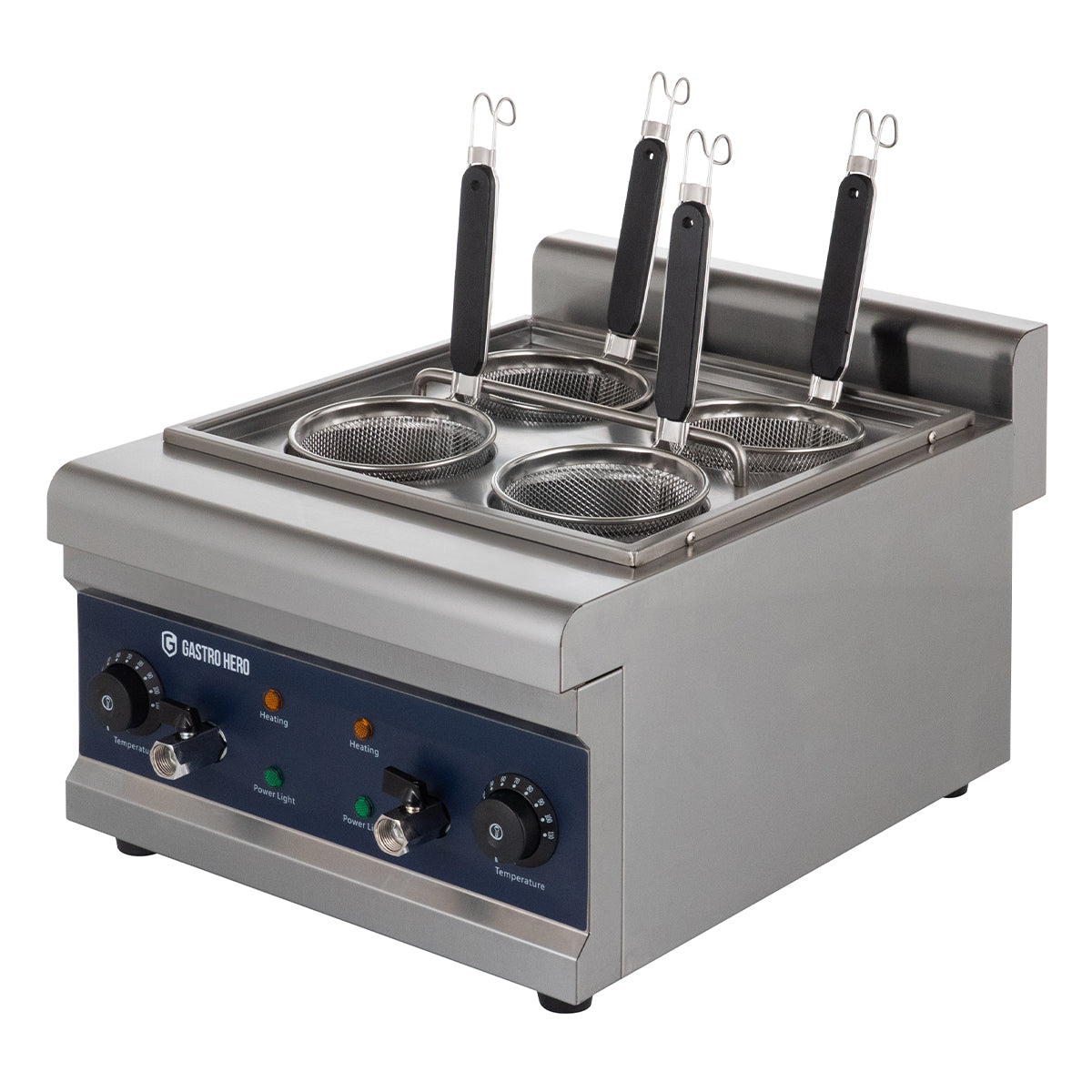 Cuiseur de pâtes électrique - 4 tamis - 16,5l