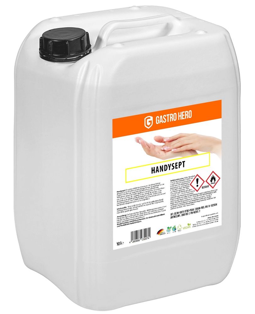 Désinfectant pour mains (Handysept) 10L