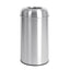Poubelle dome inox ouverte Bolero 40L
