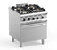Cuisinière à gaz Dexion Lux 700 - 70/73 28 kW avec four électrique