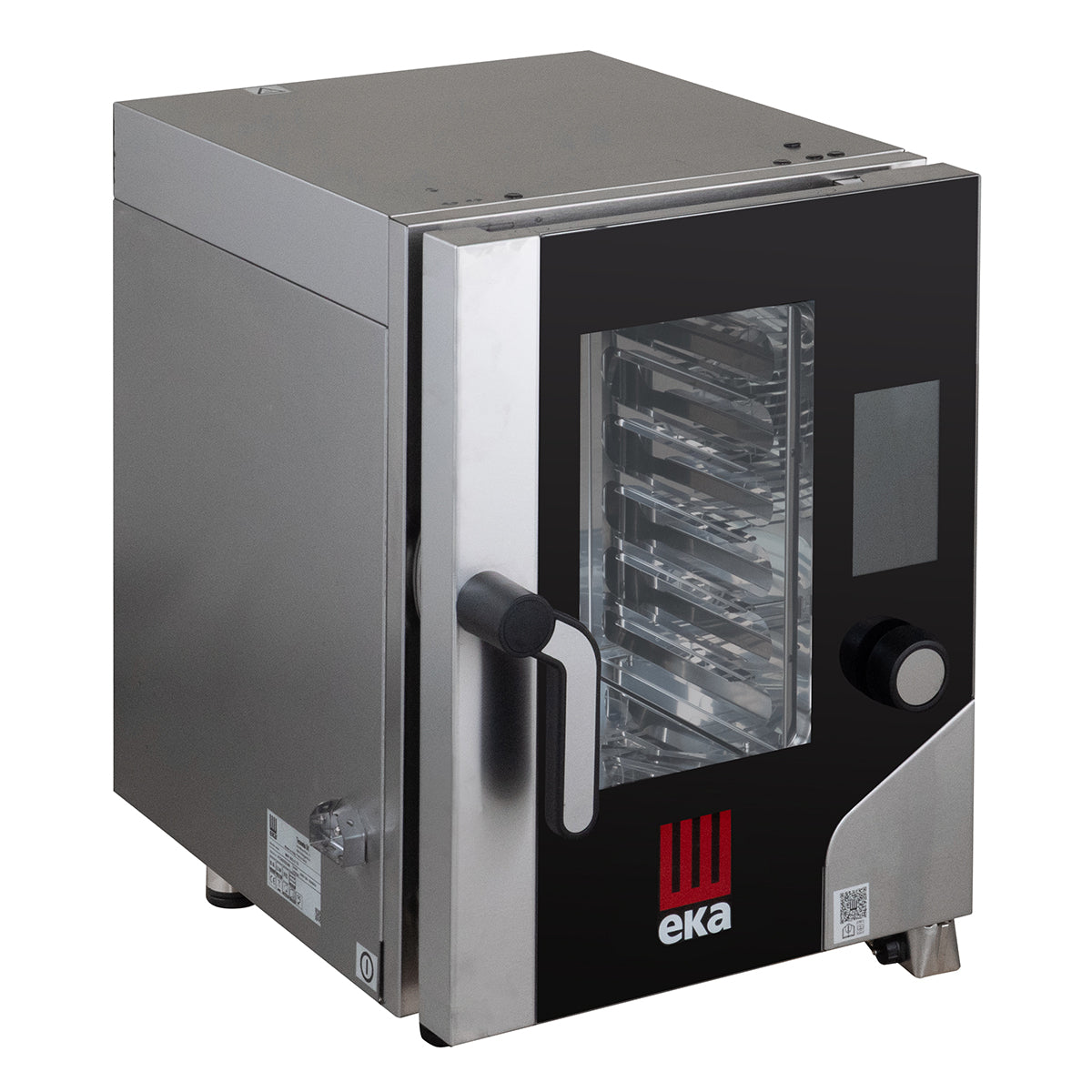 Four combiné compact 6 x GN 2/3 avec cuiseur vapeur et écran tactile