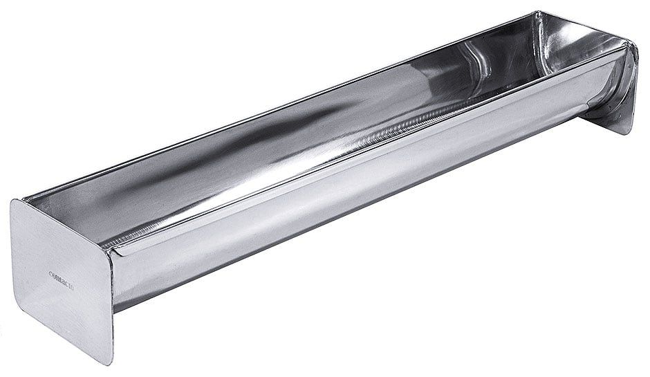 Moule à terrine/gâteau « DACHRINNE », brillant, longueur 35 cm