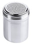 Saupoudreuse en acier inoxydable 18/10, sans manche, hauteur 9,5cm, 30 cl