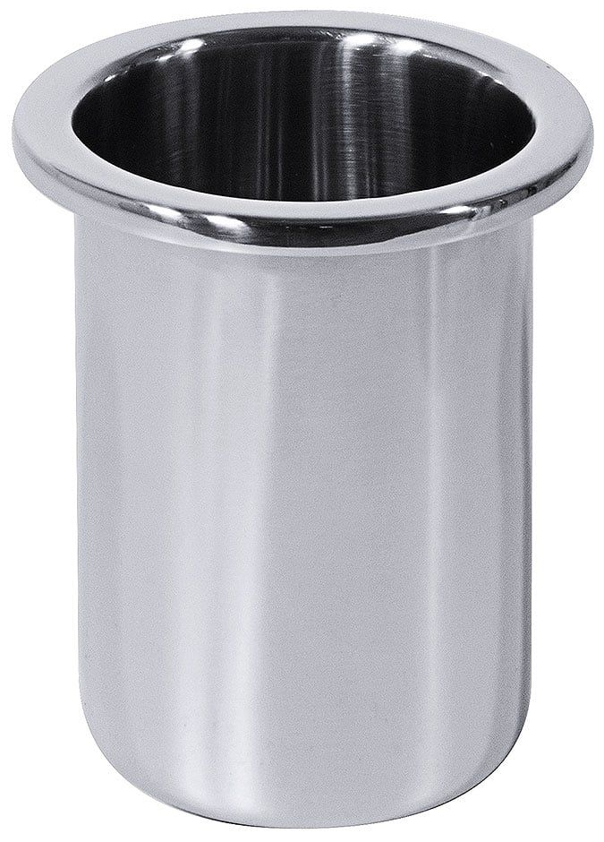 Godet à couverts, acier inoxydable18/10, hauteur 10 cm