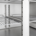 Table pizzaïolo ECO 2/7 avec présentoir réfrigéré 10 x GN 1/4