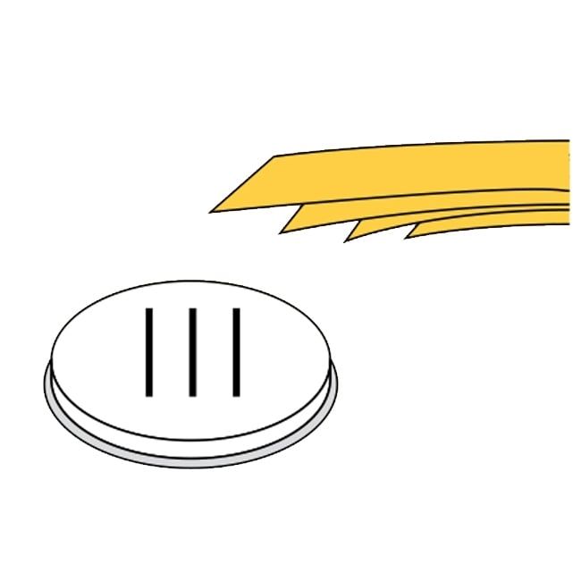 Disque de forme Pappardelle 57