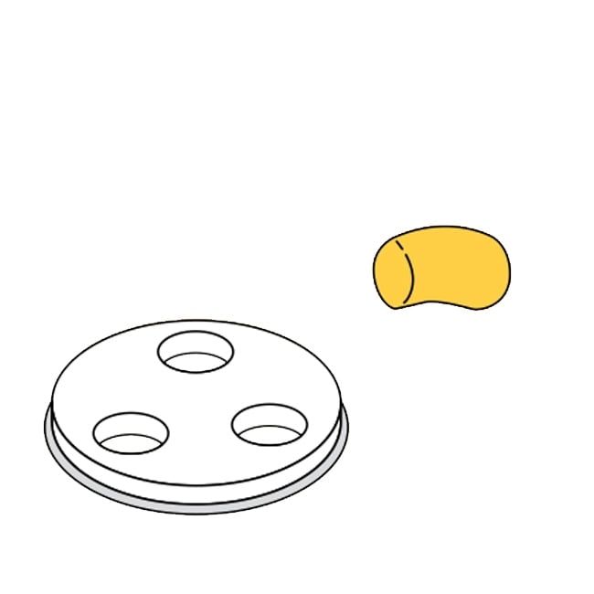 Disque de forme Gnocchi 57