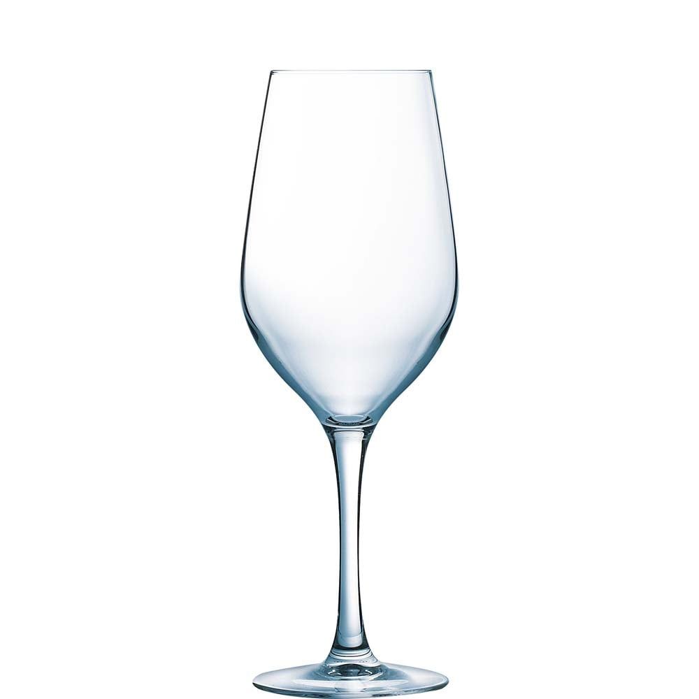 Verre à vin Arcoroc Mineral, 45 cl avec ligne de remplissage à 0,2 l, boîte pratique de 18 pièces